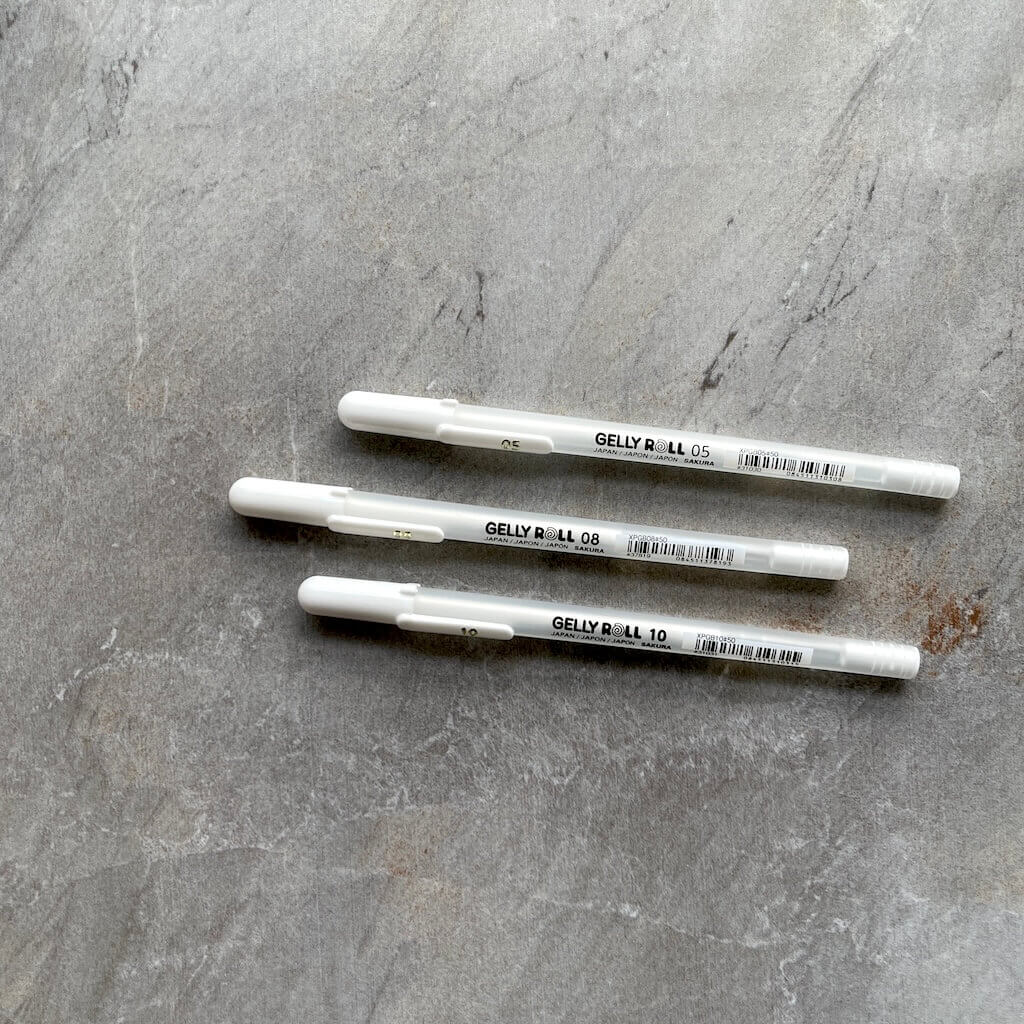 Gelly Roll Classic Gel Pen - White