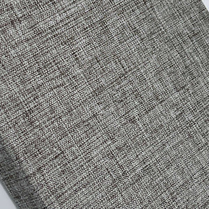 Close-up of gray textured fabric