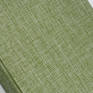 Close-up of green textured fabric