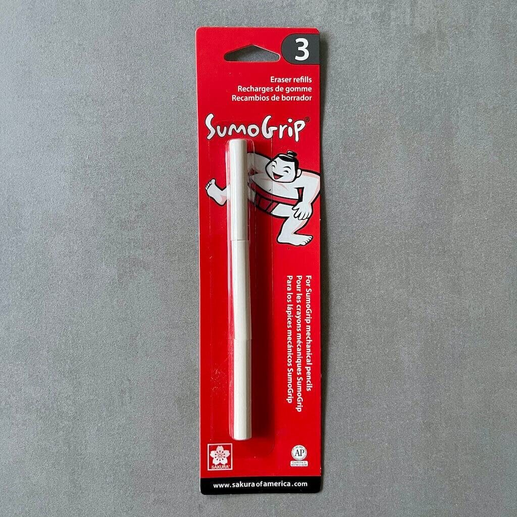 SumoGrip Mechanical Pencil Eraser Refills