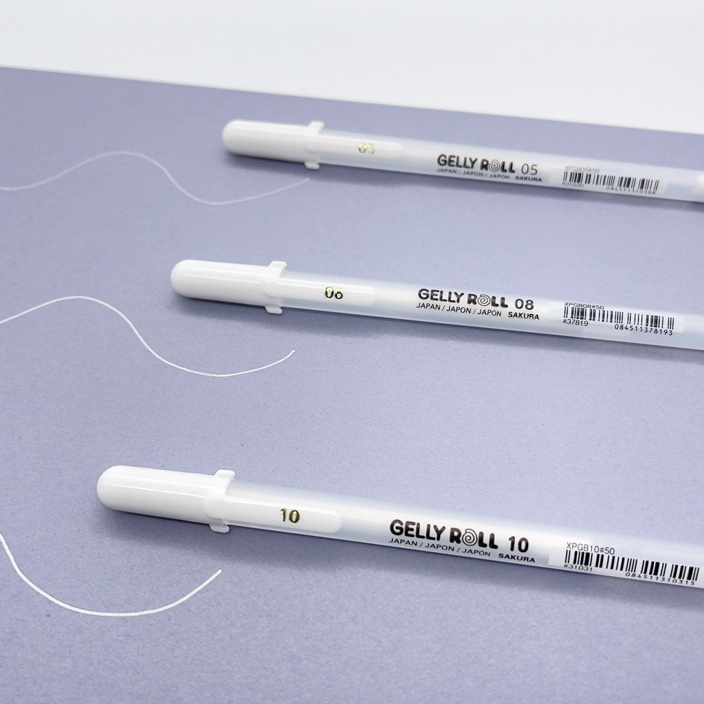 Gelly Roll Classic Gel Pen - White